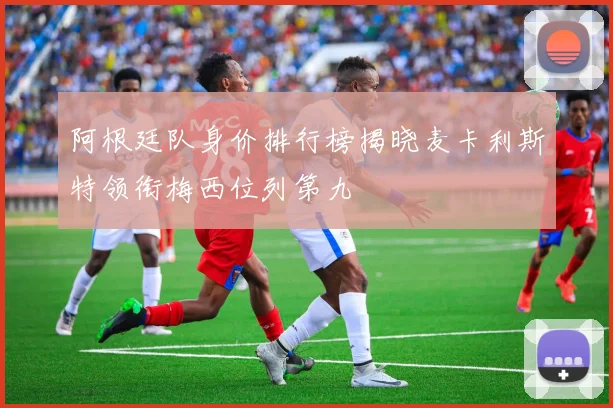 阿根廷队身价排行榜揭晓麦卡利斯特领衔梅西位列第九